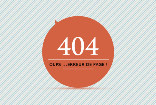 Erreur !! Page 404 !!!