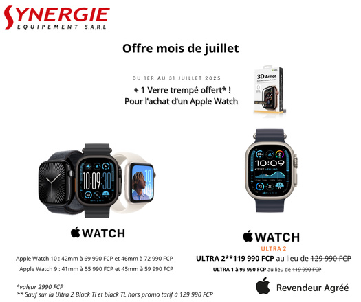 Offre spéciale Apple Watch
