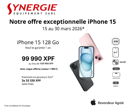 Offres exceptionnelles iPhone