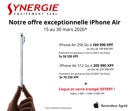 Offres exceptionnelles iPhone