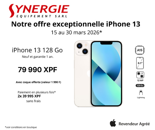 Offres exceptionnelles iPhone