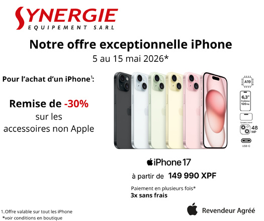 iPhone 17 : profitez de notre offre spéciale iPhone 17 : profitez de notre offre spéciale