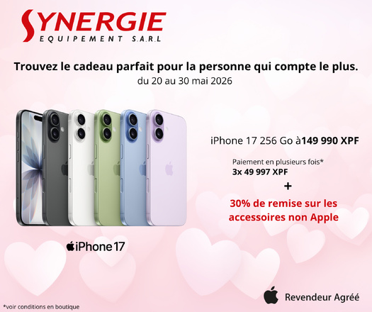 Des offres iPhone à ne pas manquer chez Synergie Equipement Des offres iPhone à ne pas manquer chez Synergie Equipement