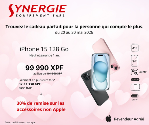 Des offres iPhone à ne pas manquer chez Synergie Equipement Des offres iPhone à ne pas manquer chez Synergie Equipement