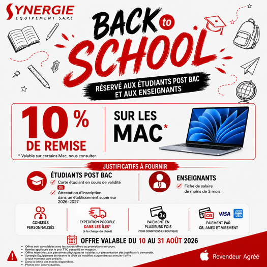 Back to School 2026 : deux offres pour préparer votre rentrée Back to School 2026 : deux offres pour préparer votre rentrée