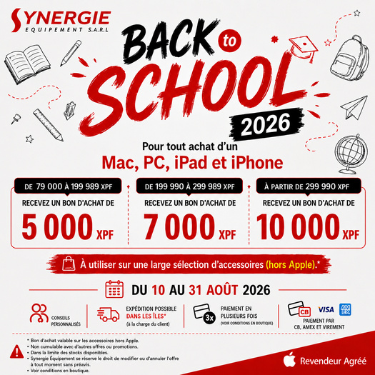 Back to School 2026 : deux offres pour préparer votre rentrée Back to School 2026 : deux offres pour préparer votre rentrée