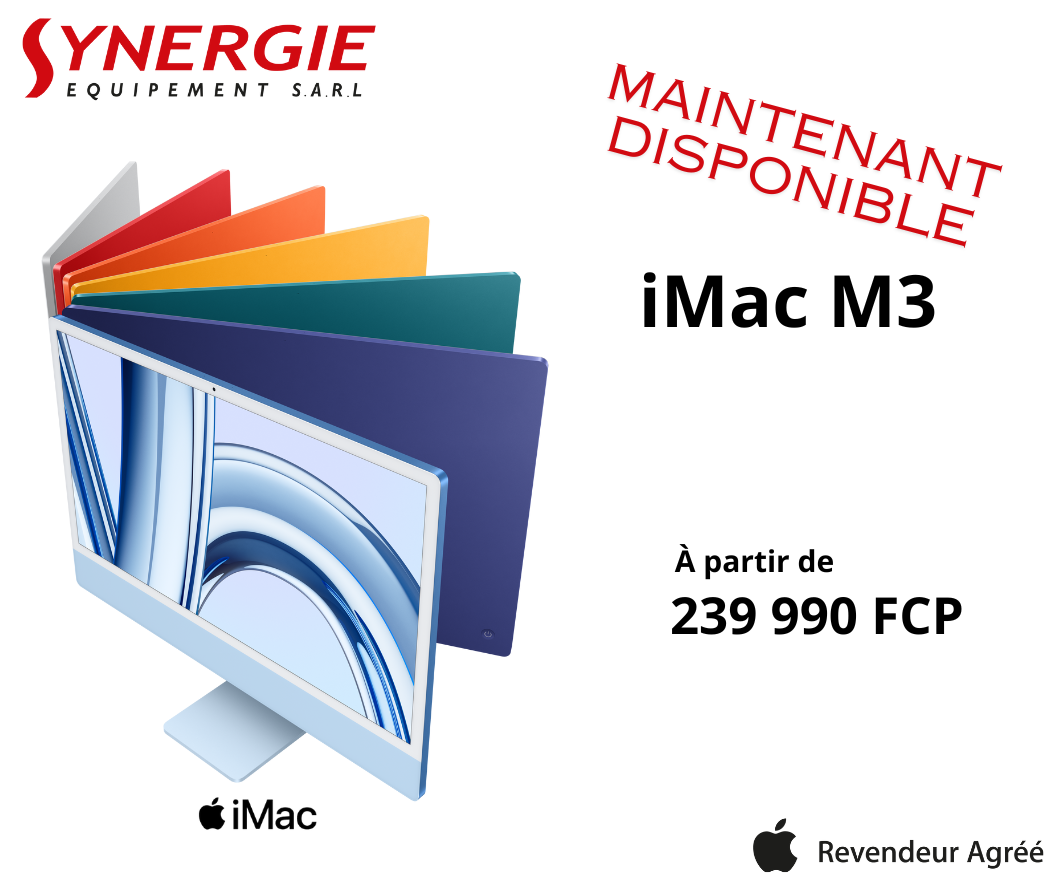 Arrivage iMac M3