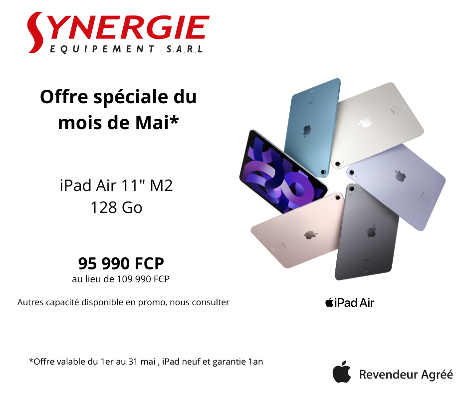 Offre spéciale iPad Air M2
