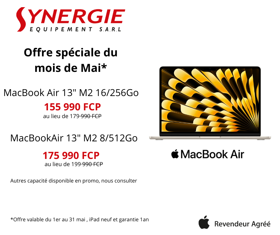 Offre spécial MacBook Air 13" M2
