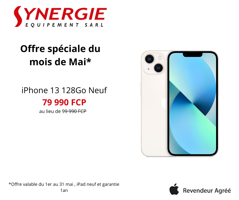 Offre spéciale iPhone 13