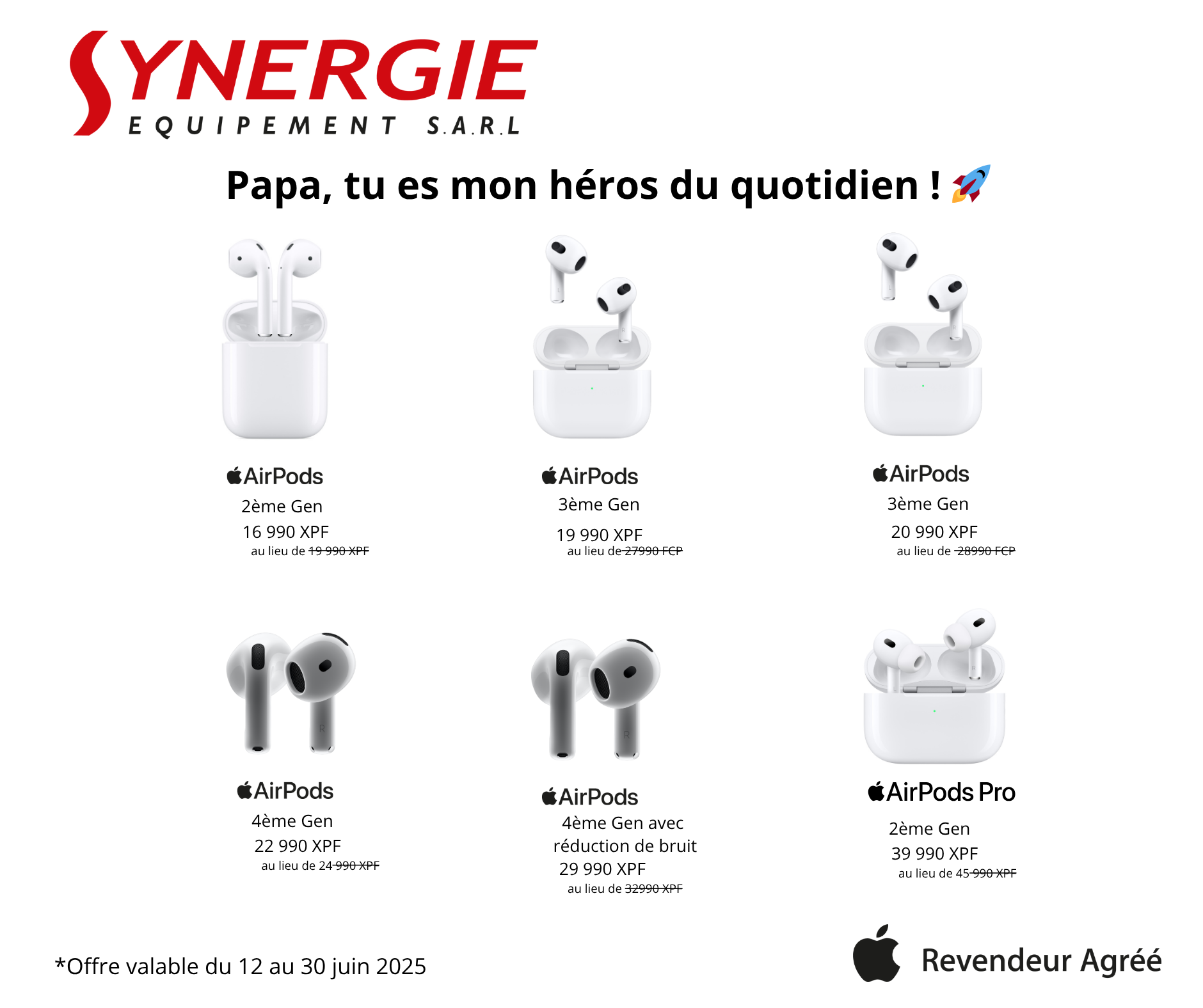 Offre spéciale AirPods