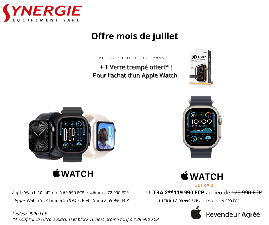 Offre spéciale Apple Watch