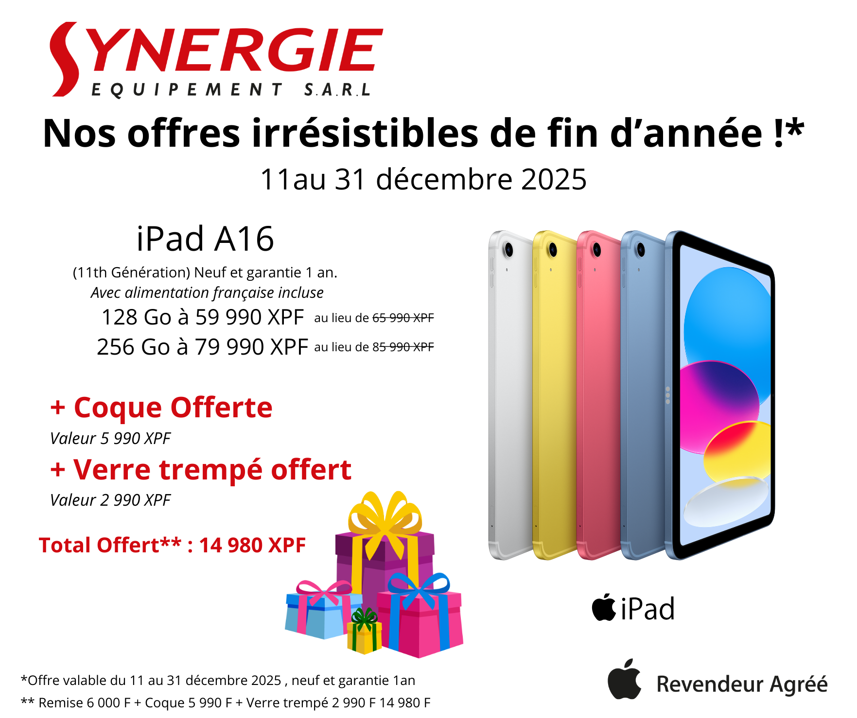 Nos irrésistibles offres de fin d'année