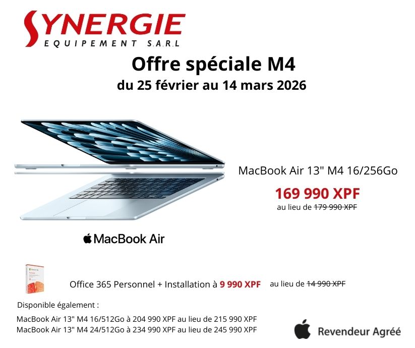 Offre spéciale MacBook Air 13"