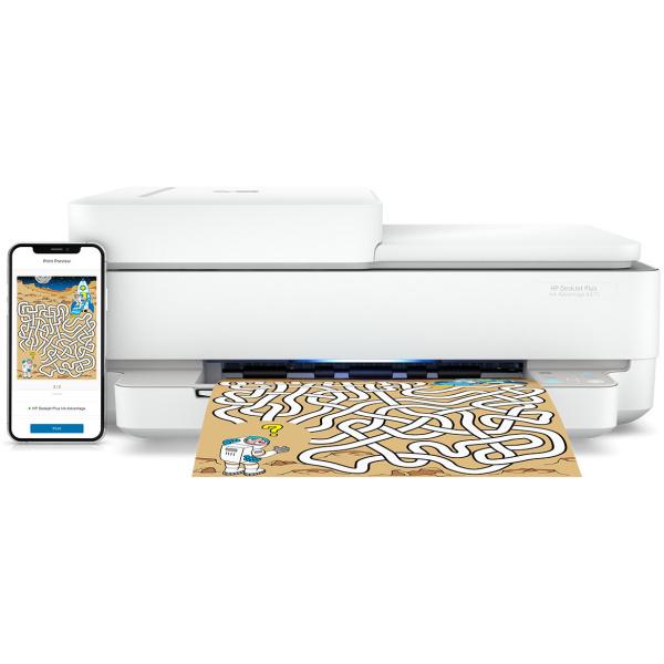 HP DeskJet Plus Ink Advantage 6475 – Imprimante multifonction Wi-Fi pour la maison