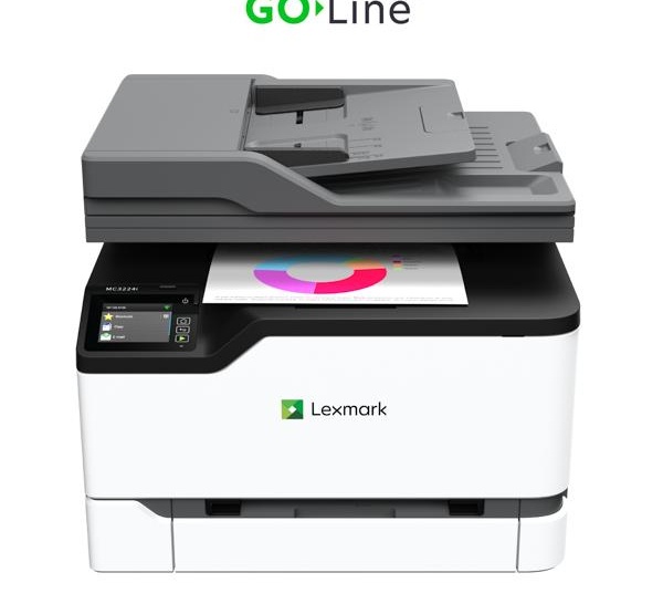Lexmark MC3224i – Imprimante laser couleur multifonction Wi-Fi pour bureau