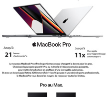 MacBook Pro M1 Pro disponible à Synergie