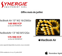 Offre spécial MacBook Air 13" M2