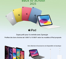 Offres spéciales pour la rentrée 2025 sur les iPad