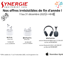 Nos offres irrésistibles de fin d'année