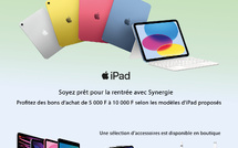 Offres spéciales pour la rentrée 2025 sur les iPad