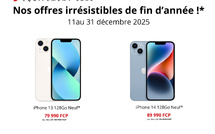 Nos offres irrésistibles de fin d'année